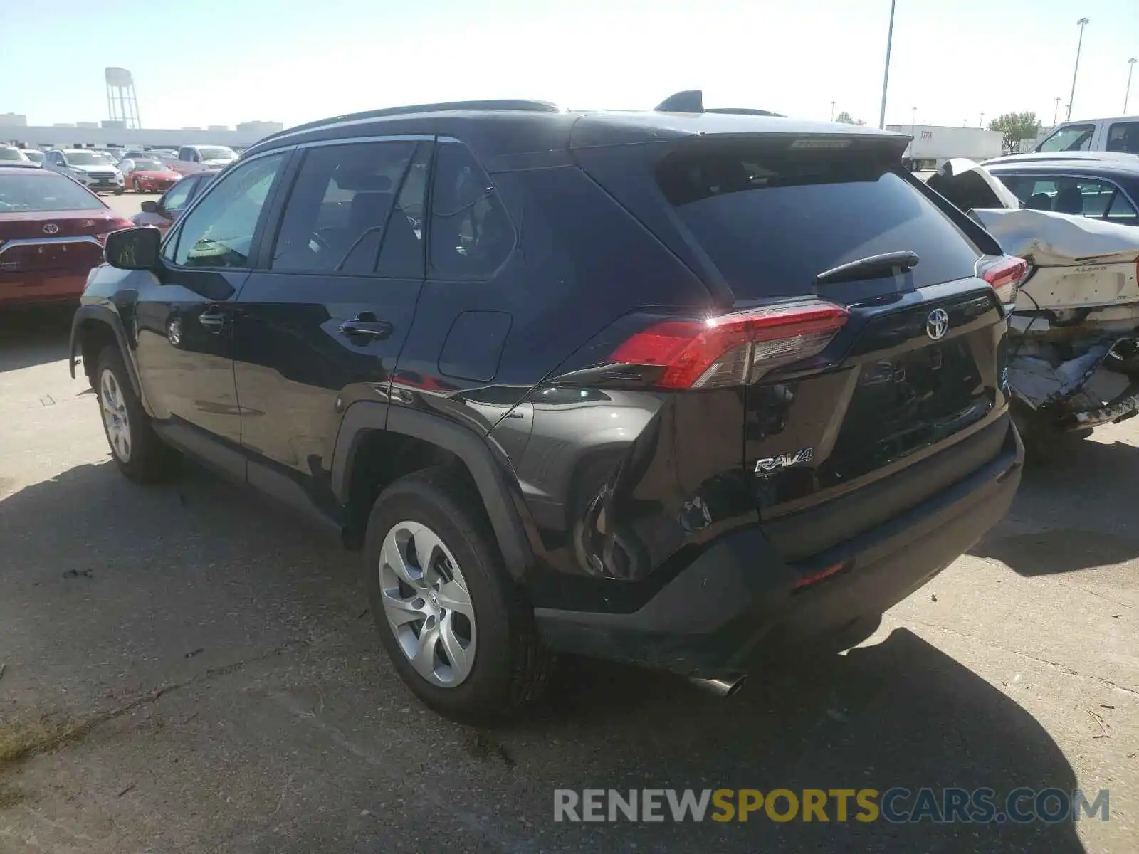 3 Photograph of a damaged car 2T3G1RFV8LW106716 TOYOTA RAV4 2020