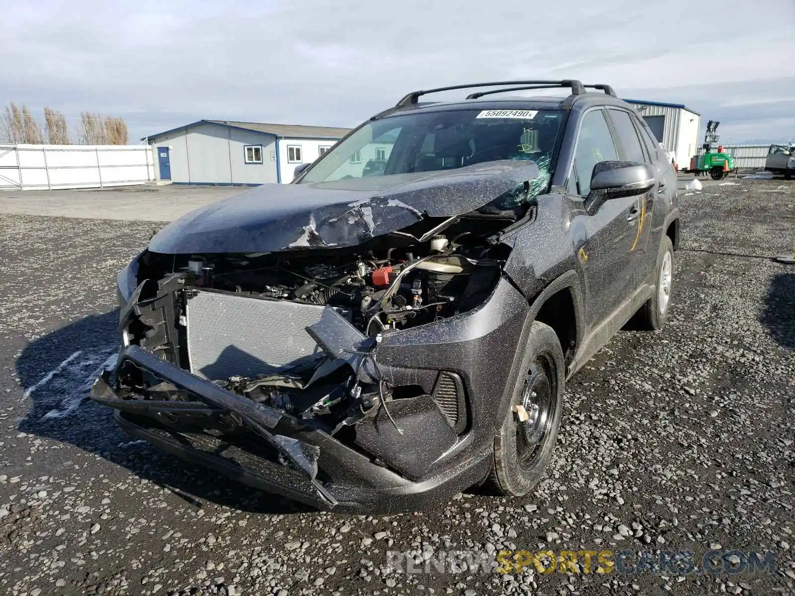 2 Photograph of a damaged car 2T3G1RFV9LC062565 TOYOTA RAV4 2020