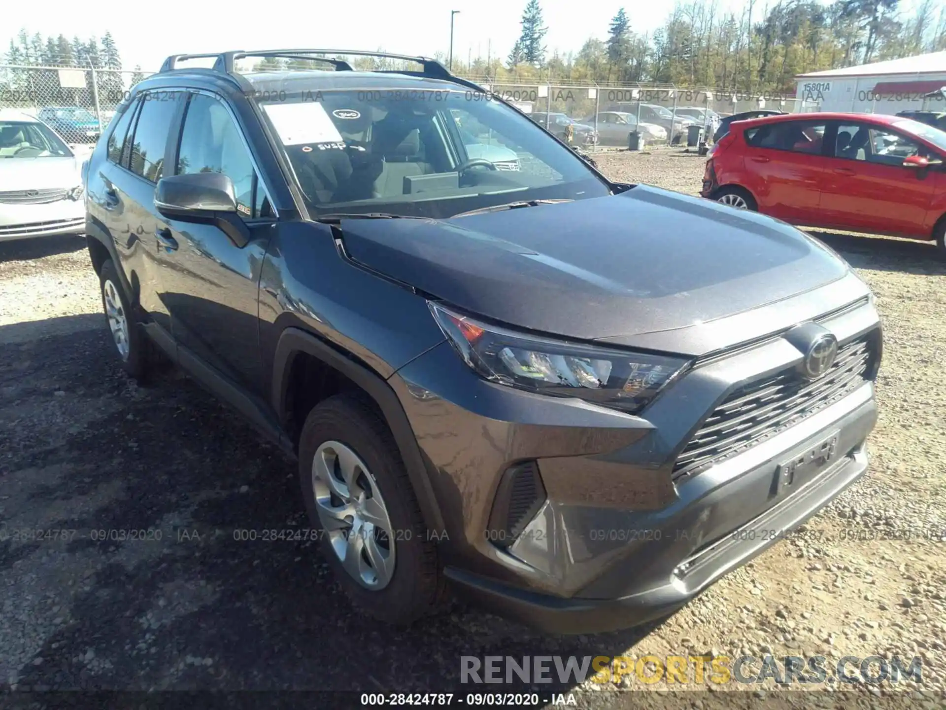 1 Photograph of a damaged car 2T3G1RFV9LC063490 TOYOTA RAV4 2020