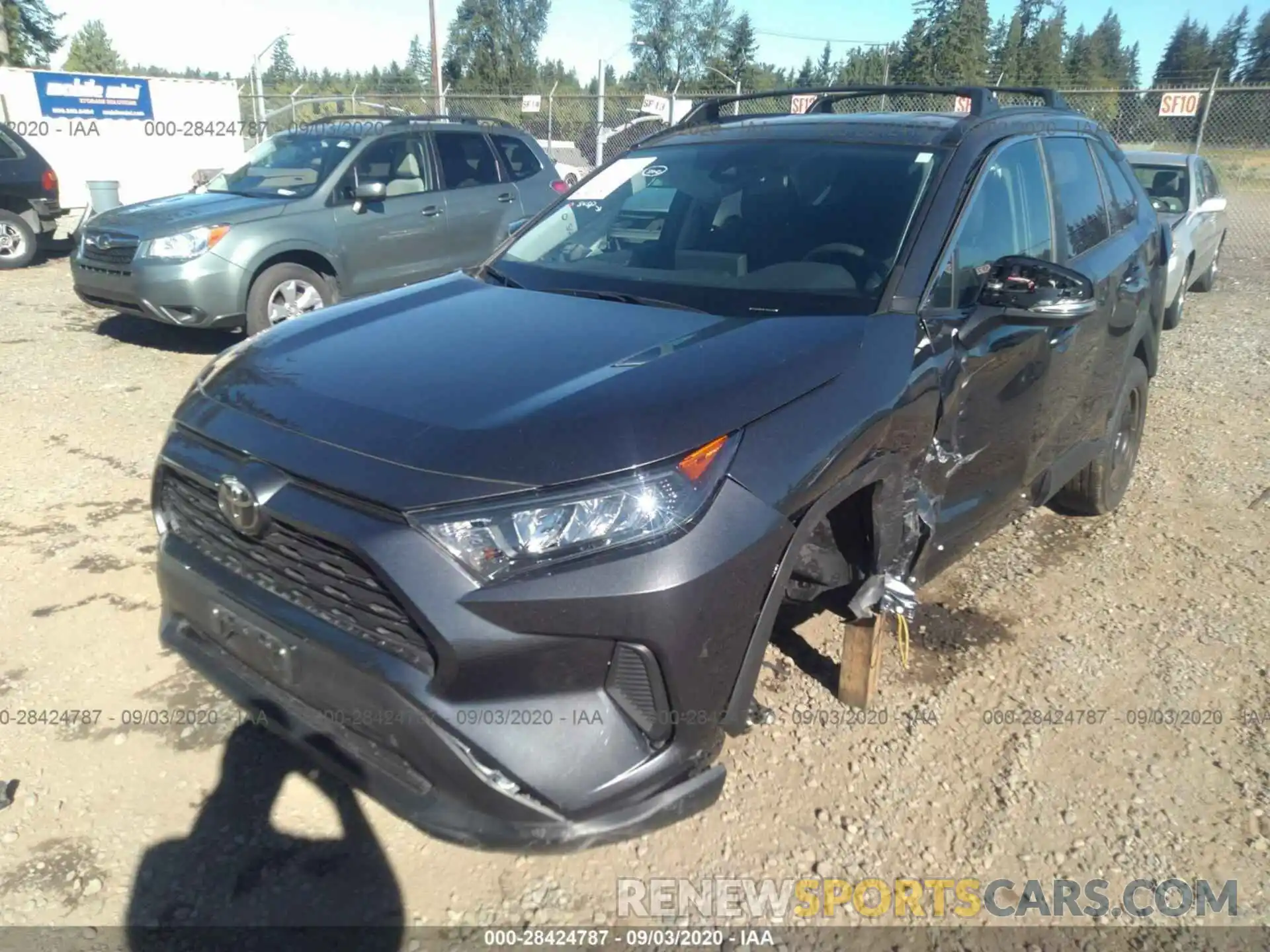 2 Photograph of a damaged car 2T3G1RFV9LC063490 TOYOTA RAV4 2020