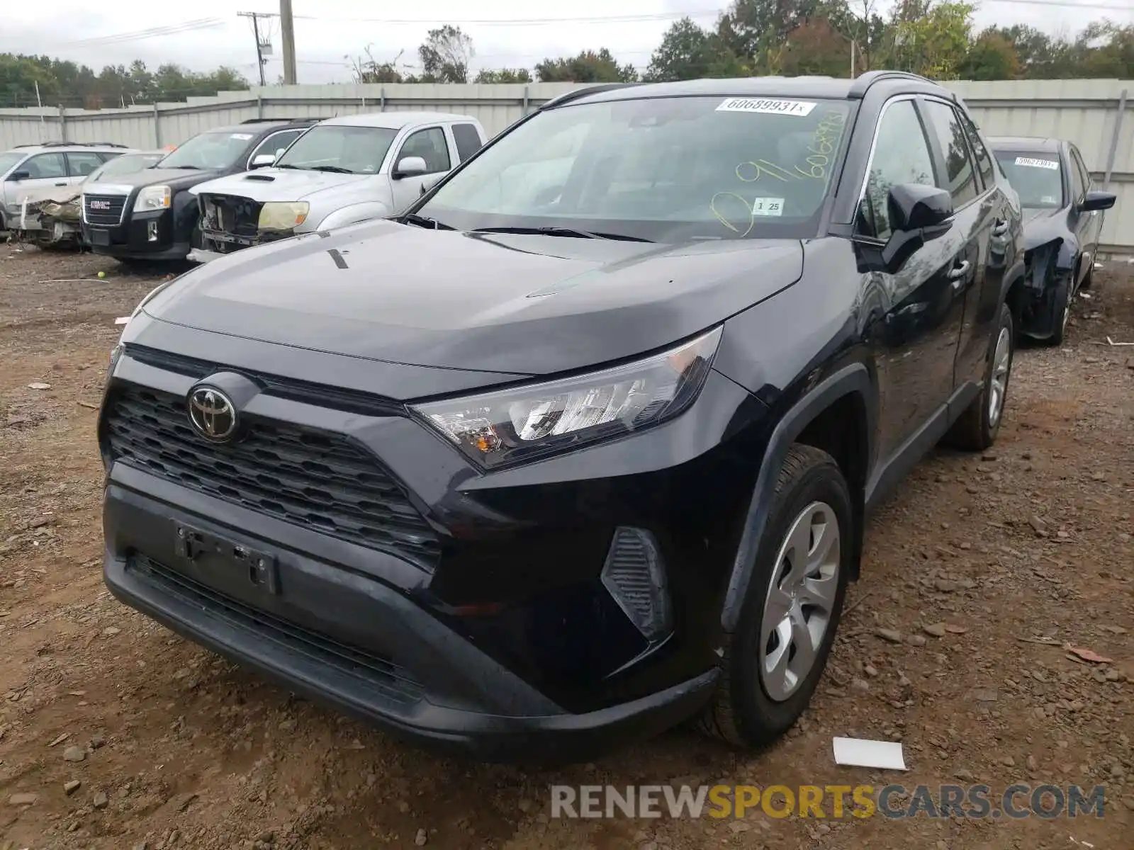 2 Photograph of a damaged car 2T3G1RFV9LC063957 TOYOTA RAV4 2020