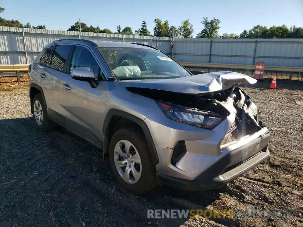 1 Photograph of a damaged car 2T3G1RFV9LC103292 TOYOTA RAV4 2020