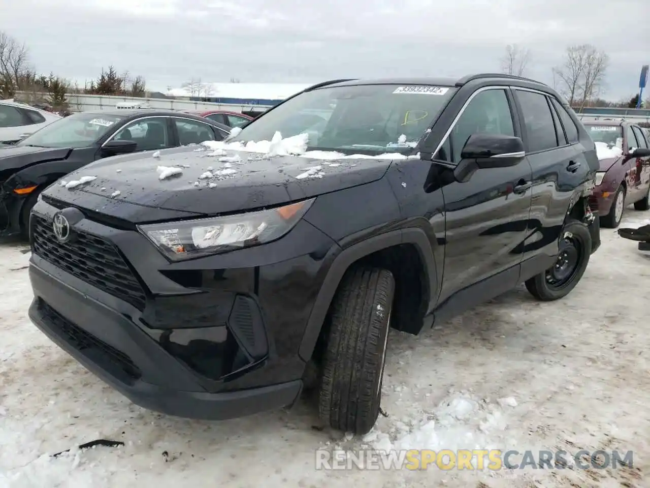 2 Photograph of a damaged car 2T3G1RFV9LC121632 TOYOTA RAV4 2020