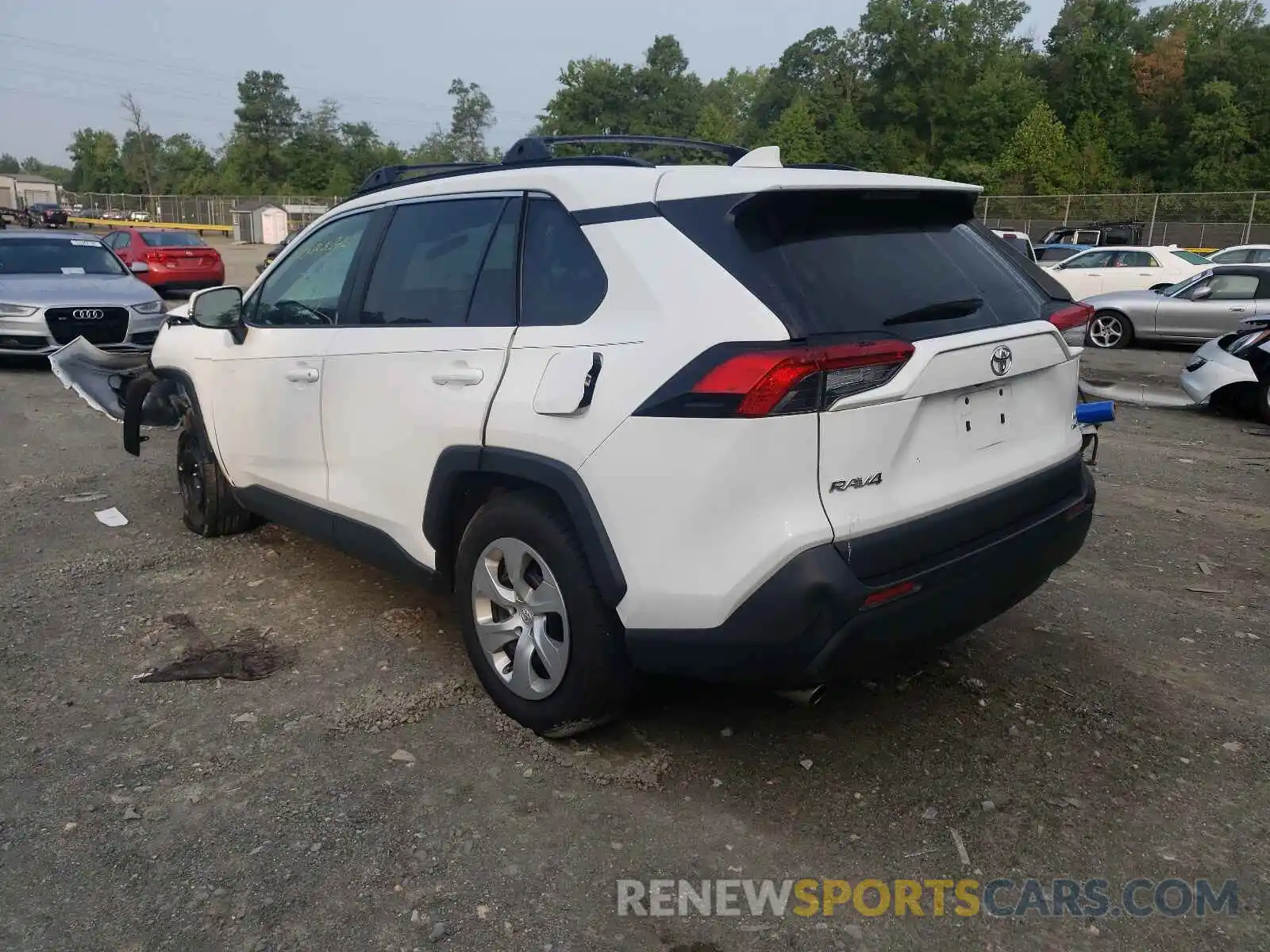 3 Photograph of a damaged car 2T3G1RFV9LC125471 TOYOTA RAV4 2020