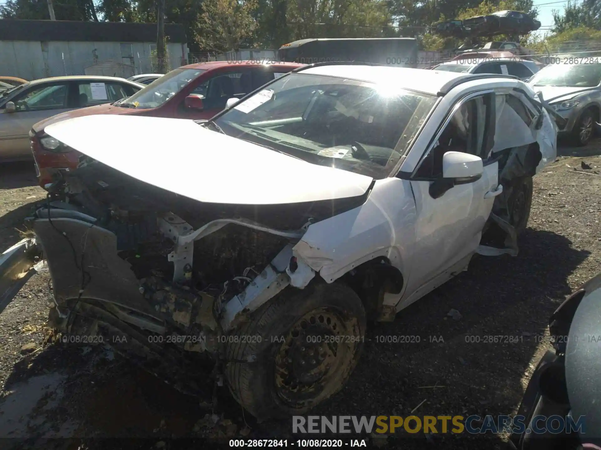 2 Photograph of a damaged car 2T3G1RFV9LW087903 TOYOTA RAV4 2020