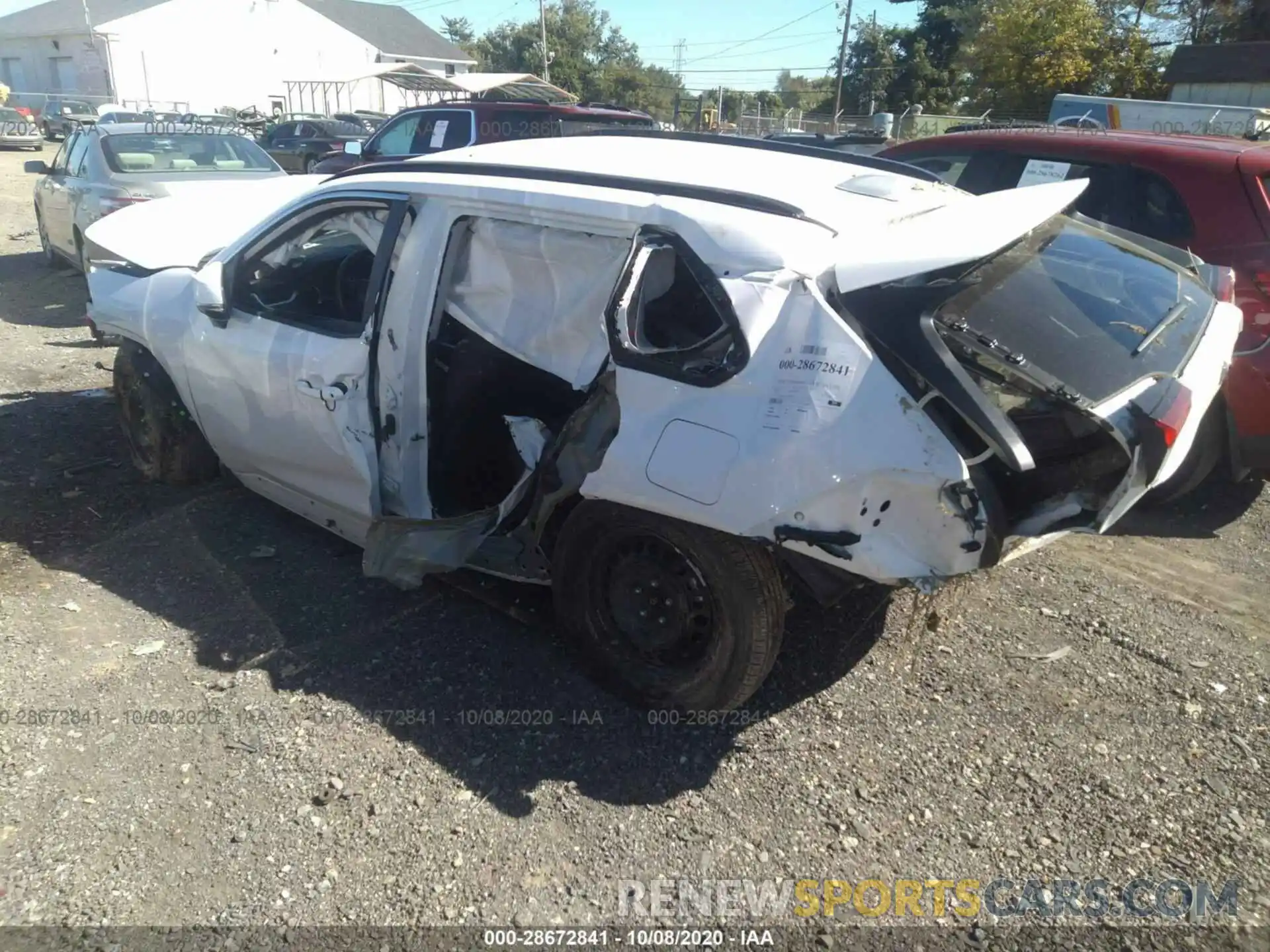 3 Photograph of a damaged car 2T3G1RFV9LW087903 TOYOTA RAV4 2020