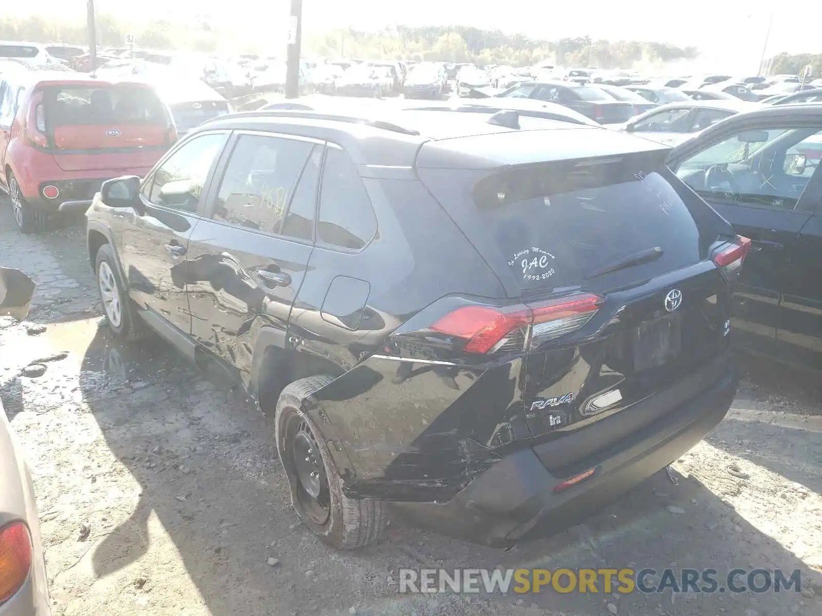 3 Photograph of a damaged car 2T3G1RFV9LW089926 TOYOTA RAV4 2020