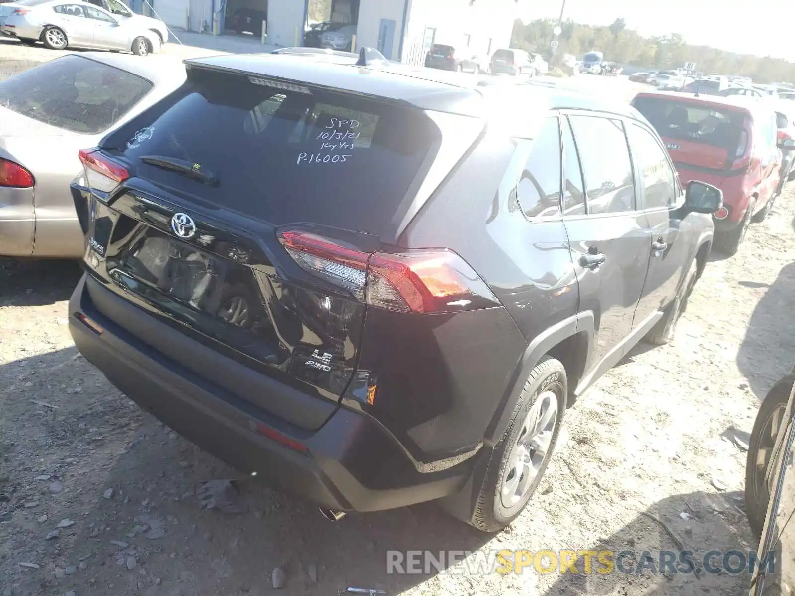 4 Photograph of a damaged car 2T3G1RFV9LW089926 TOYOTA RAV4 2020