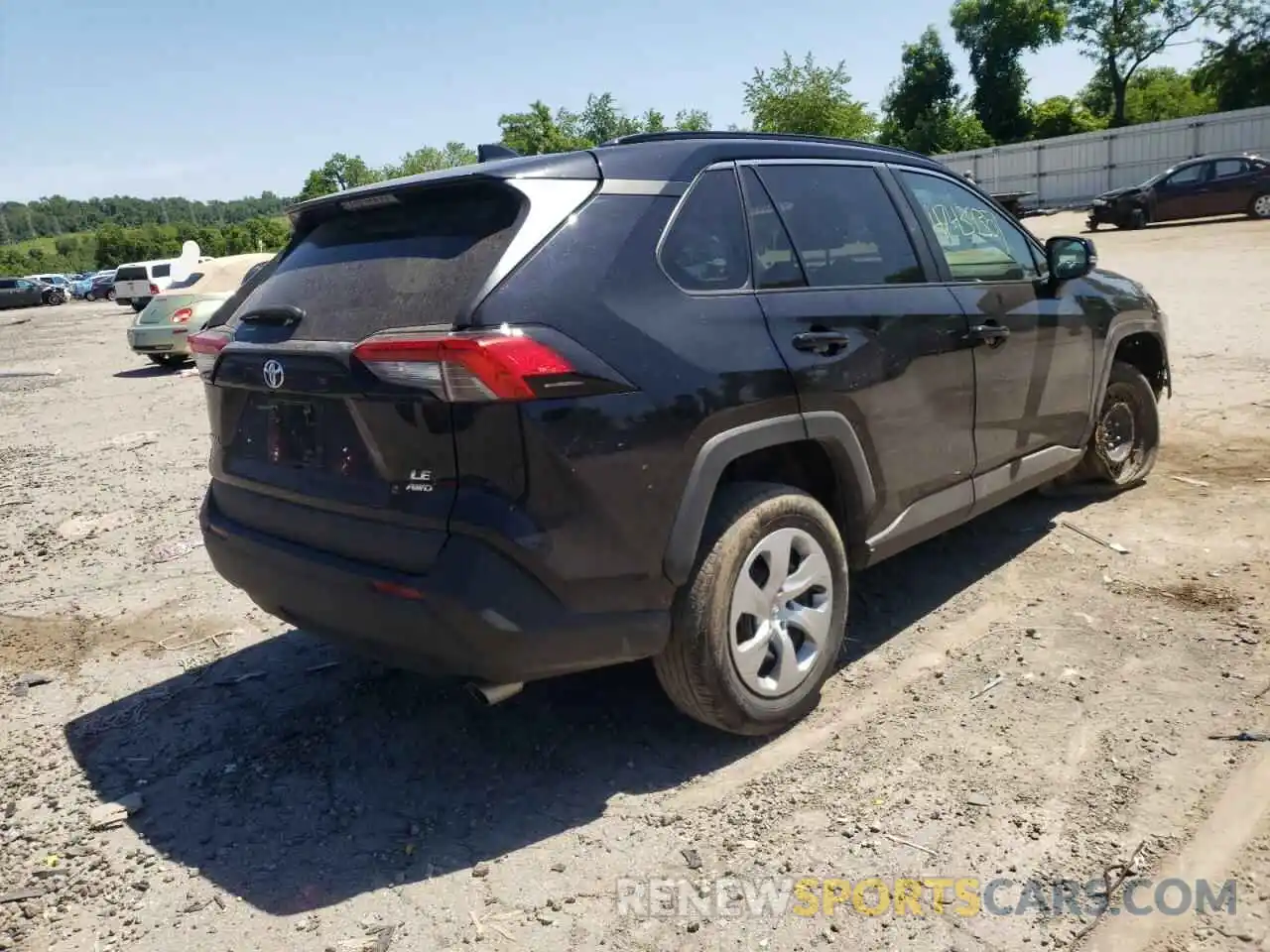 4 Photograph of a damaged car 2T3G1RFV9LW116252 TOYOTA RAV4 2020