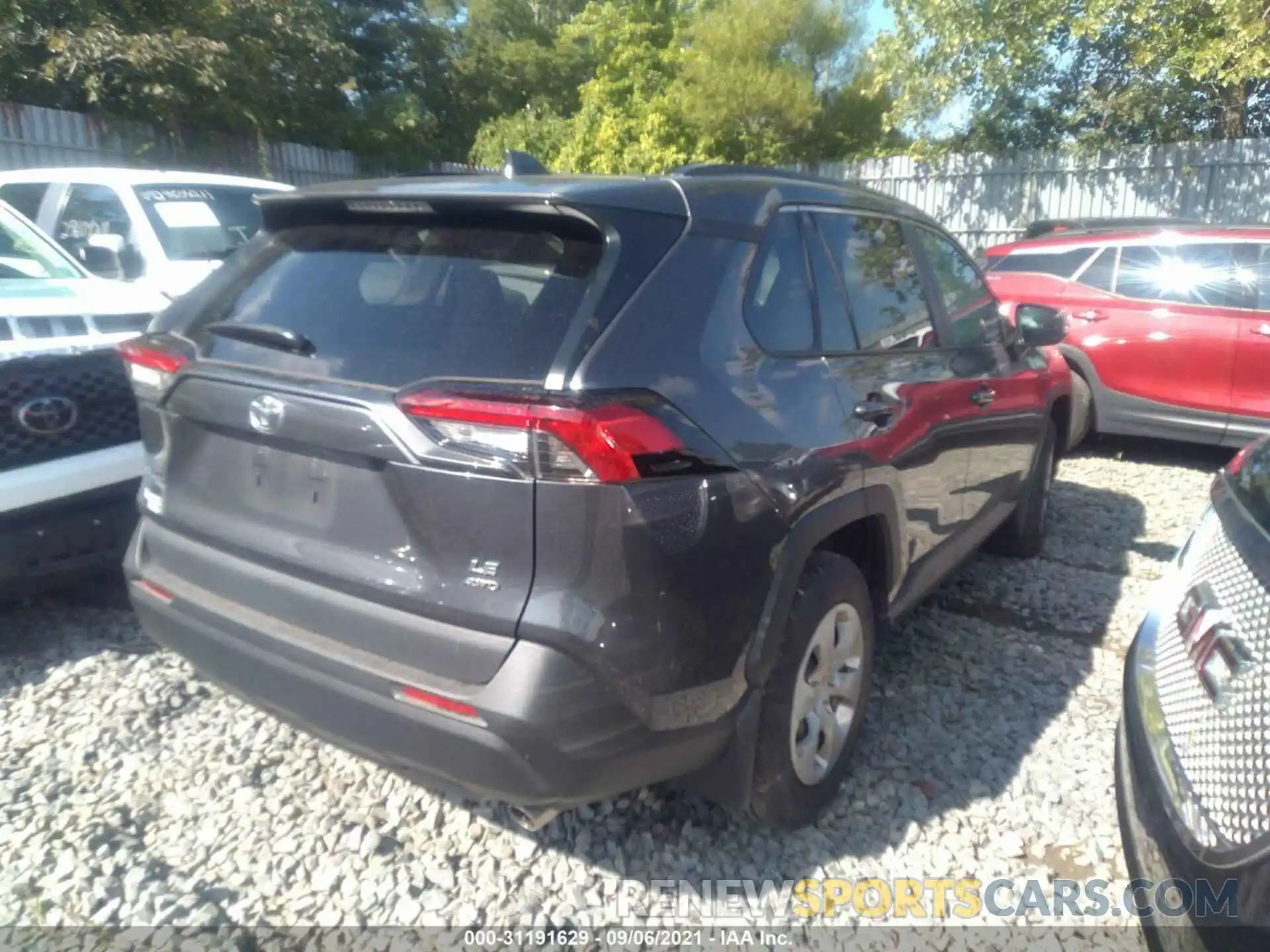 4 Photograph of a damaged car 2T3G1RFV9LW137635 TOYOTA RAV4 2020