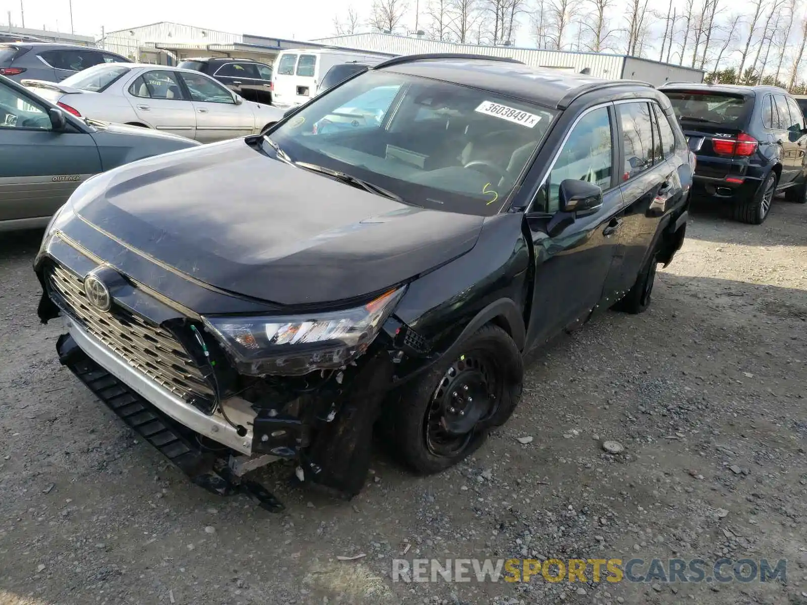 2 Photograph of a damaged car 2T3G1RFVXLC068293 TOYOTA RAV4 2020