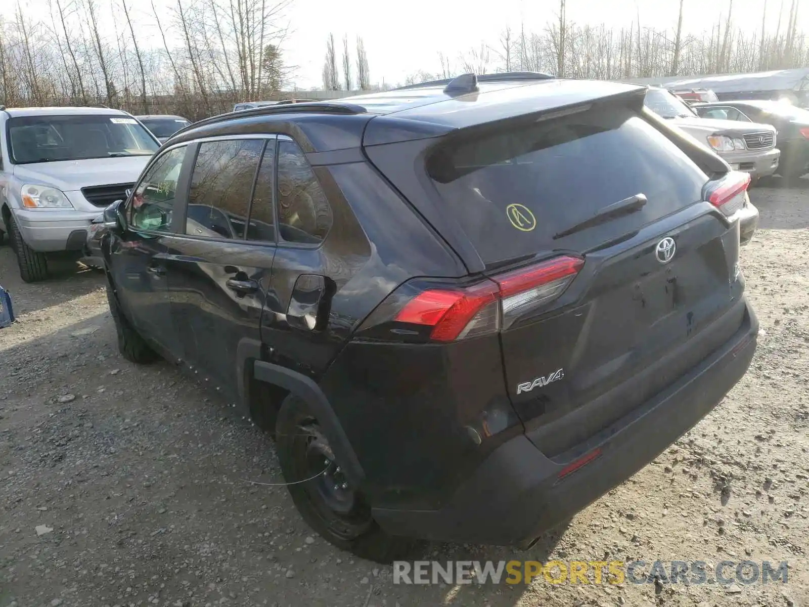 3 Photograph of a damaged car 2T3G1RFVXLC068293 TOYOTA RAV4 2020