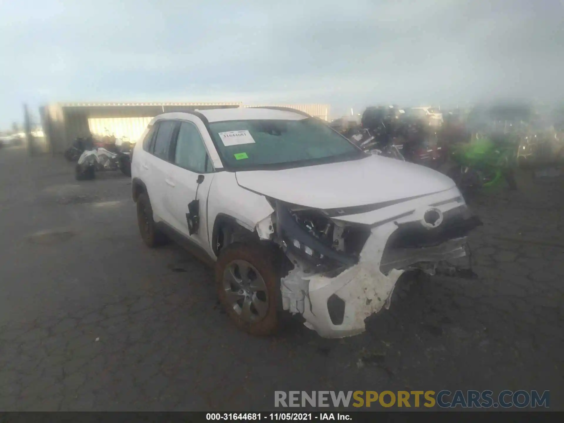 1 Photograph of a damaged car 2T3G1RFVXLC094389 TOYOTA RAV4 2020