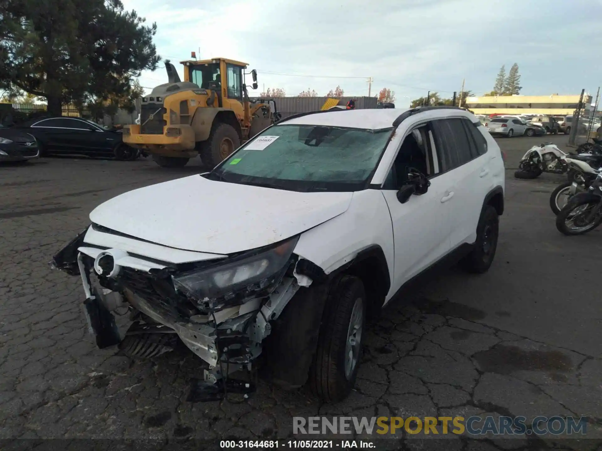 2 Фотография поврежденного автомобиля 2T3G1RFVXLC094389 TOYOTA RAV4 2020