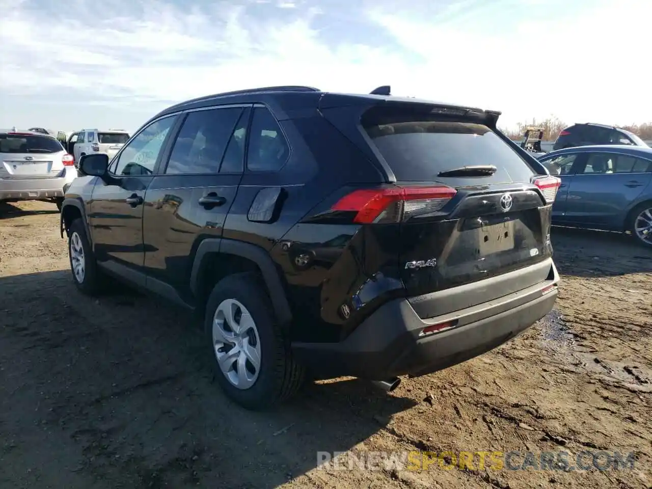 3 Фотография поврежденного автомобиля 2T3G1RFVXLC124569 TOYOTA RAV4 2020