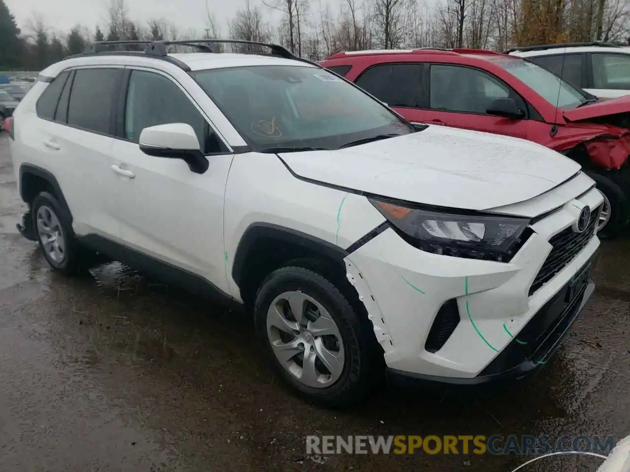 1 Фотография поврежденного автомобиля 2T3G1RFVXLW098683 TOYOTA RAV4 2020