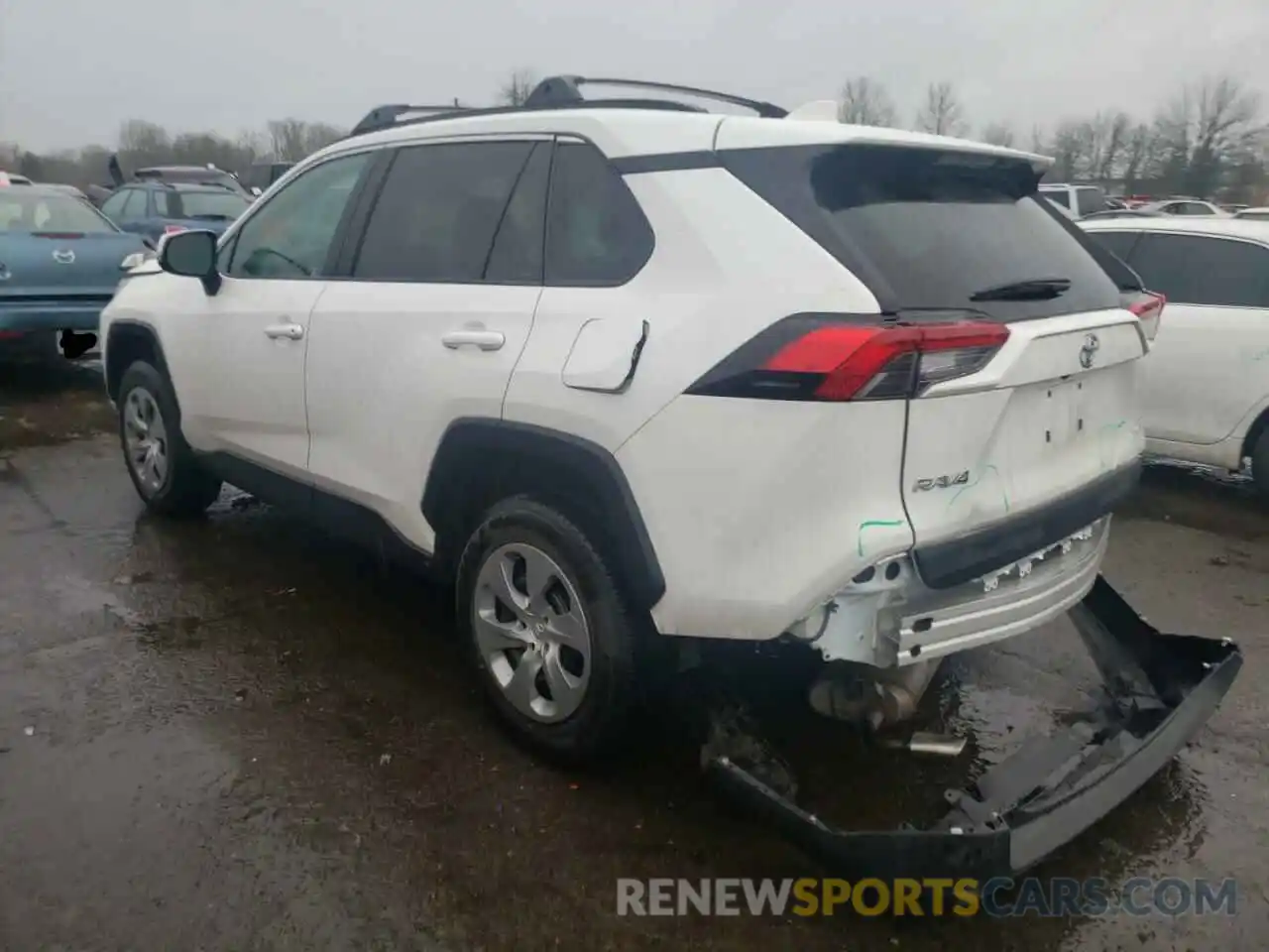 3 Фотография поврежденного автомобиля 2T3G1RFVXLW098683 TOYOTA RAV4 2020