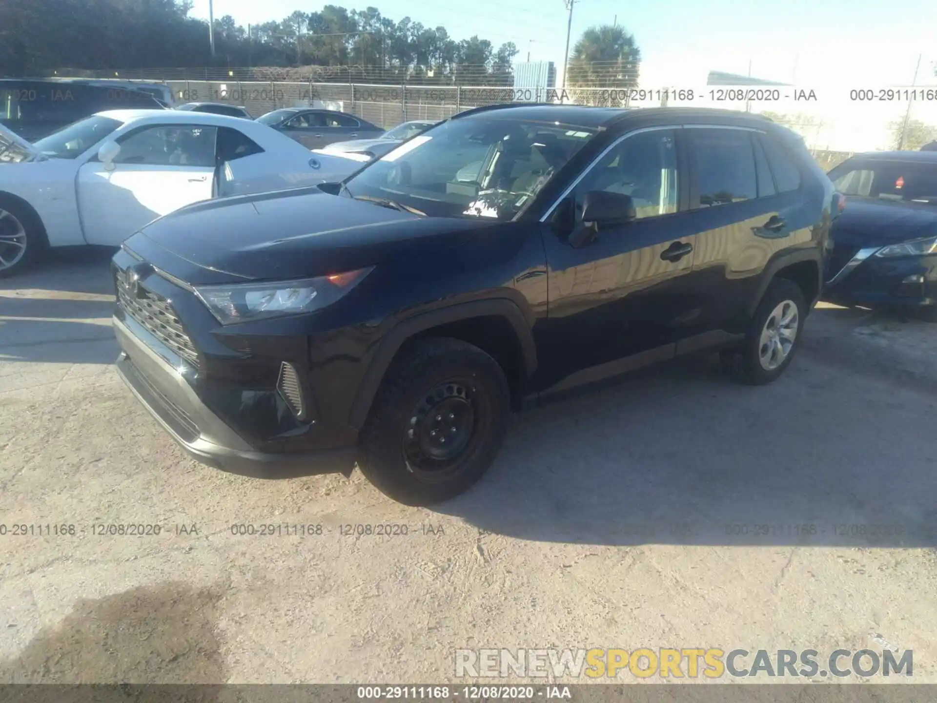 2 Photograph of a damaged car 2T3H1RFV0LC035839 TOYOTA RAV4 2020