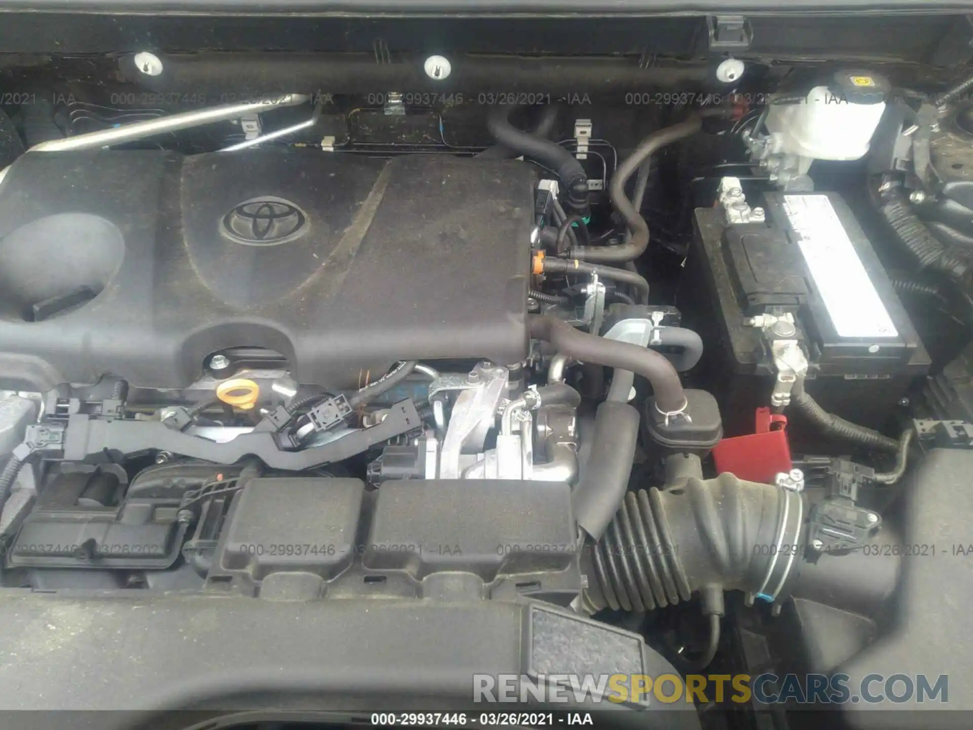 10 Фотография поврежденного автомобиля 2T3H1RFV0LC041804 TOYOTA RAV4 2020