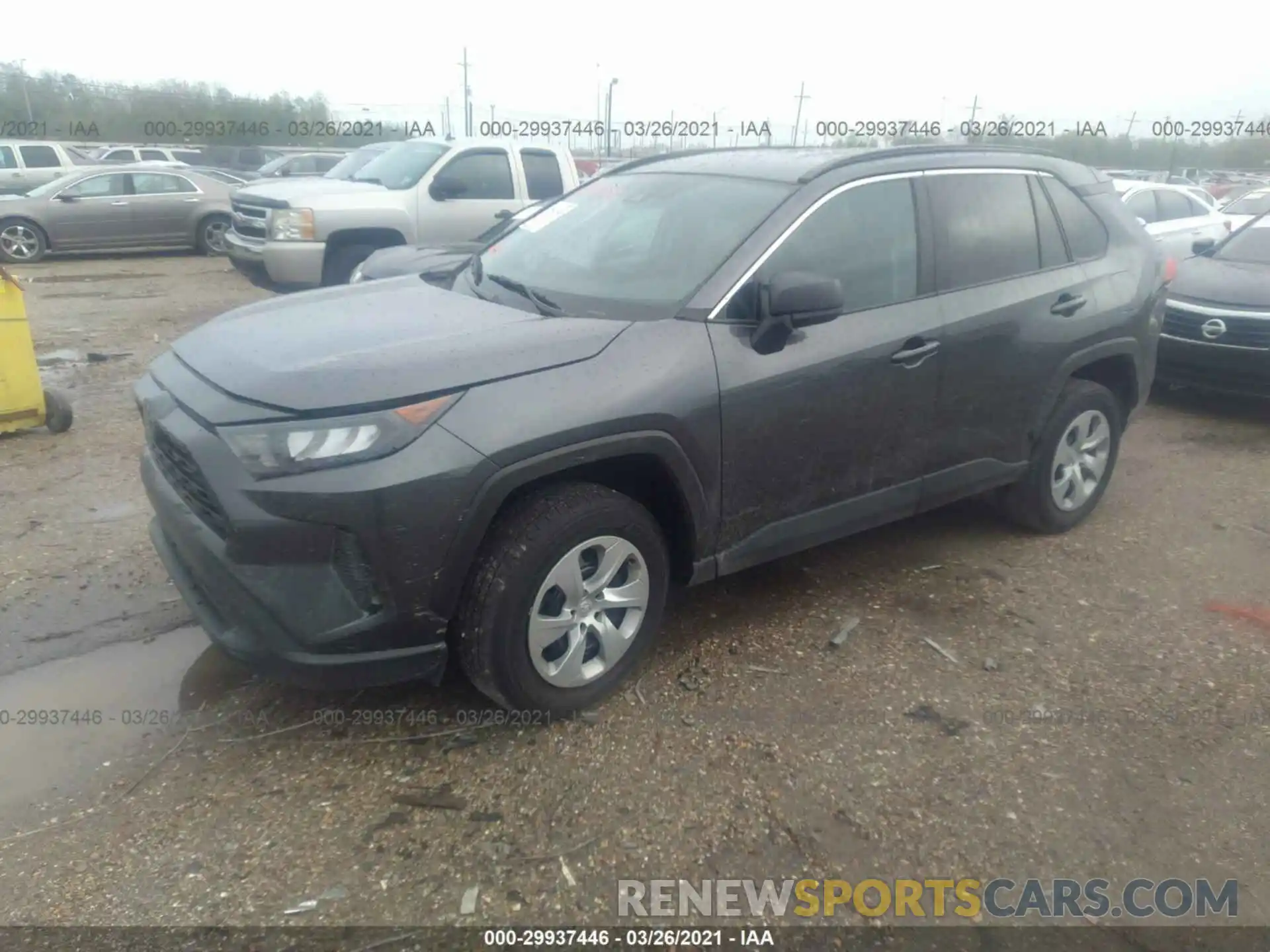 2 Photograph of a damaged car 2T3H1RFV0LC041804 TOYOTA RAV4 2020