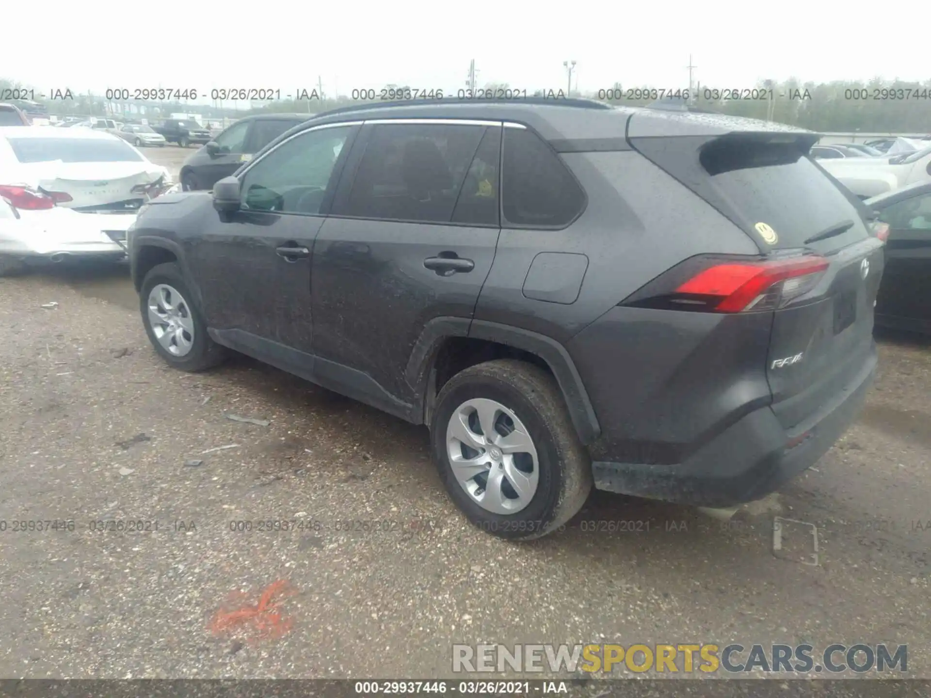 3 Photograph of a damaged car 2T3H1RFV0LC041804 TOYOTA RAV4 2020