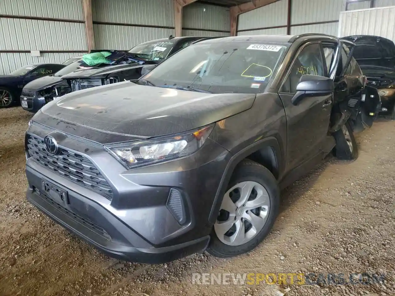 2 Photograph of a damaged car 2T3H1RFV0LC042905 TOYOTA RAV4 2020