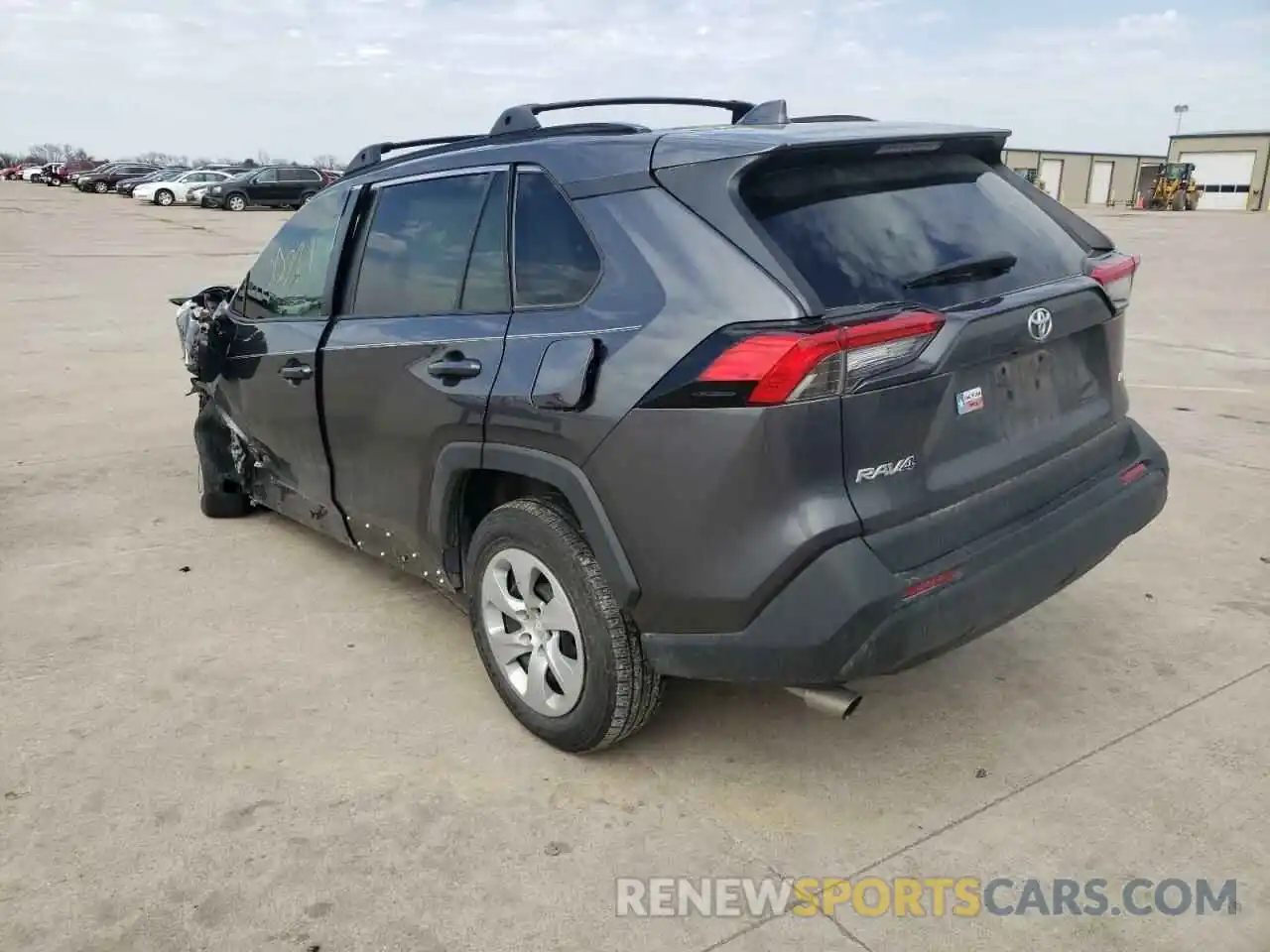 3 Photograph of a damaged car 2T3H1RFV0LC043052 TOYOTA RAV4 2020