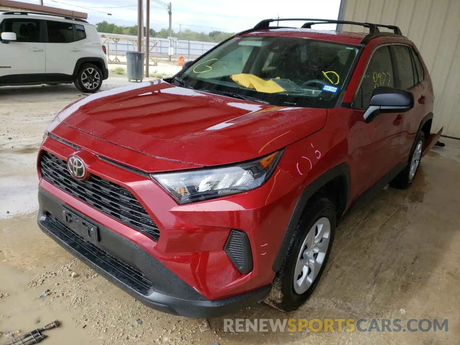 2 Photograph of a damaged car 2T3H1RFV0LC045772 TOYOTA RAV4 2020