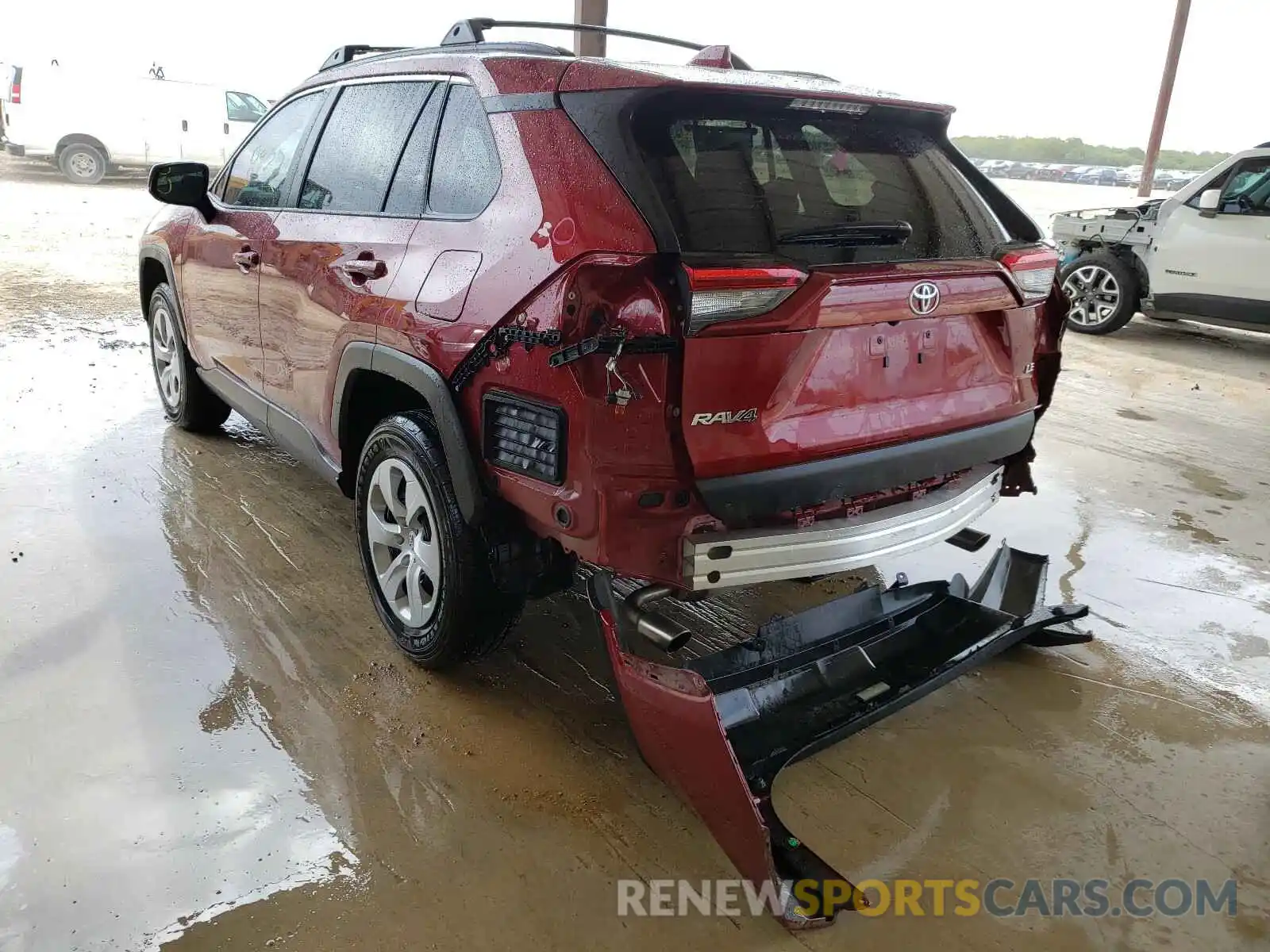 3 Photograph of a damaged car 2T3H1RFV0LC045772 TOYOTA RAV4 2020