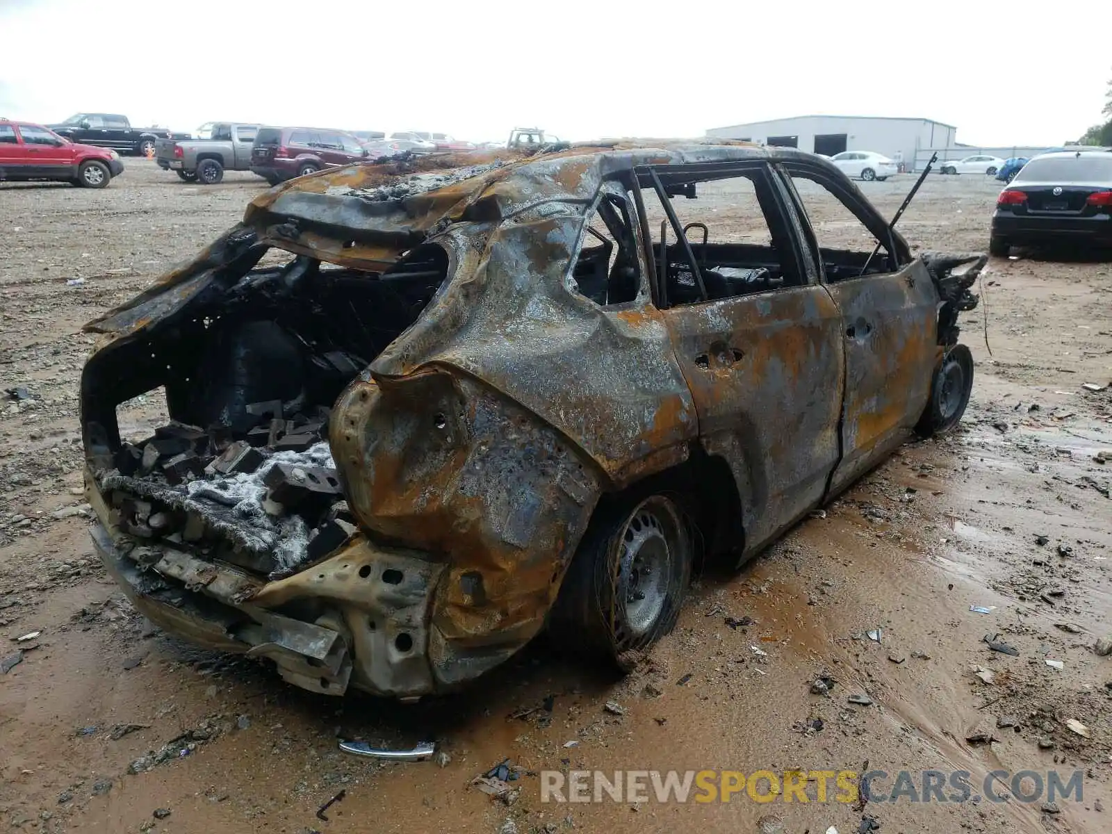 4 Photograph of a damaged car 2T3H1RFV0LC048820 TOYOTA RAV4 2020