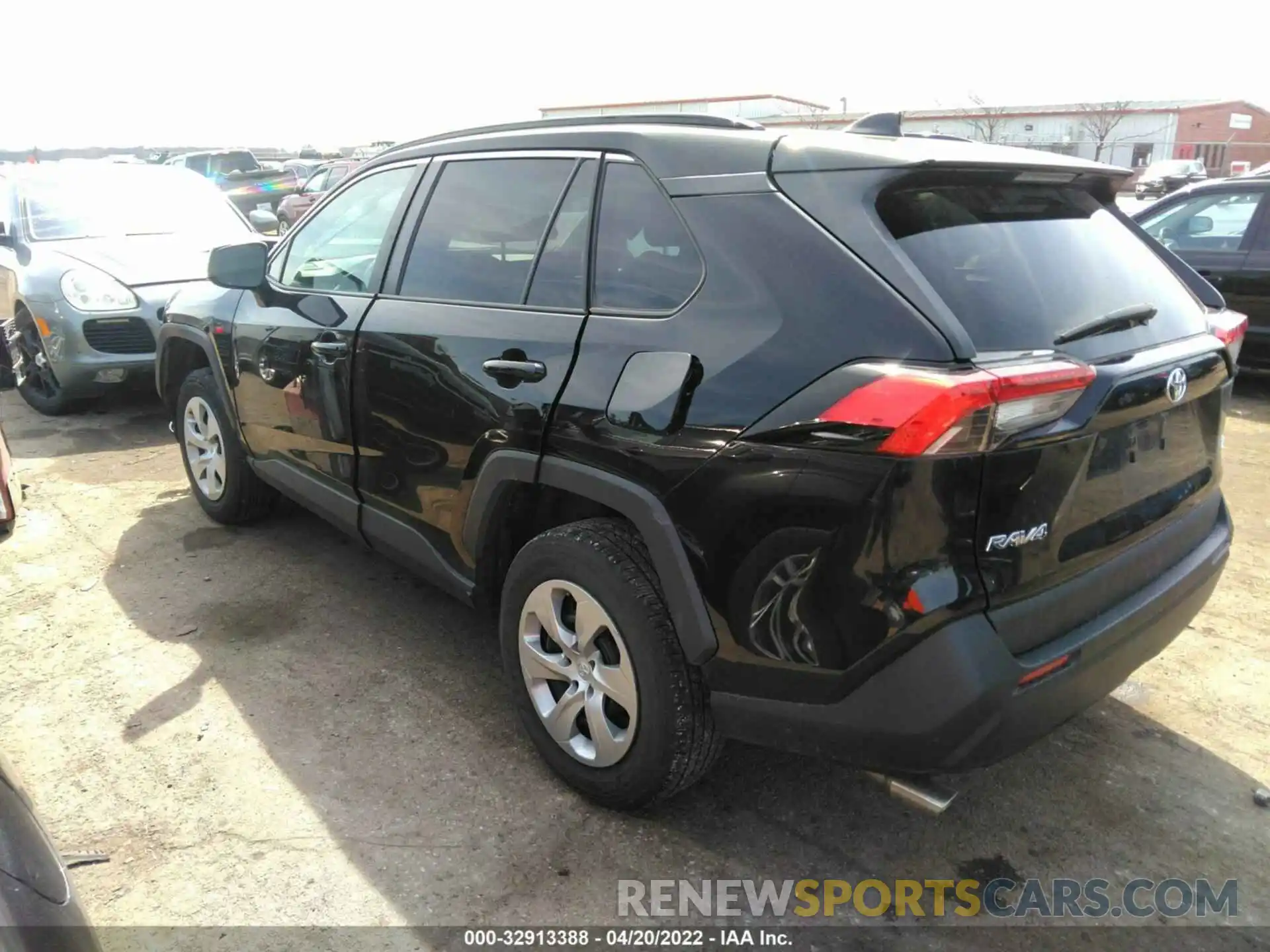 3 Photograph of a damaged car 2T3H1RFV0LC056965 TOYOTA RAV4 2020