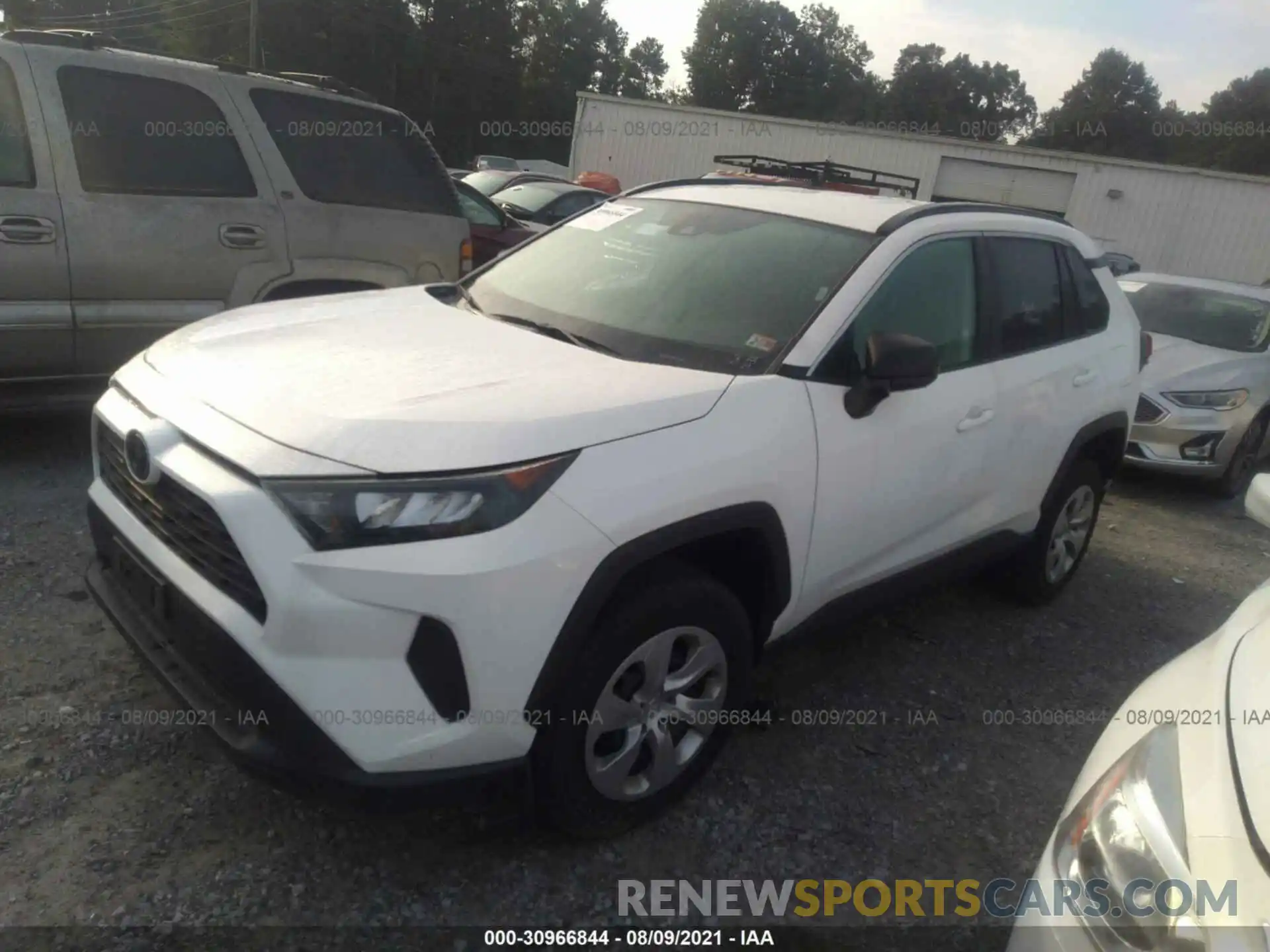 2 Photograph of a damaged car 2T3H1RFV0LC057095 TOYOTA RAV4 2020