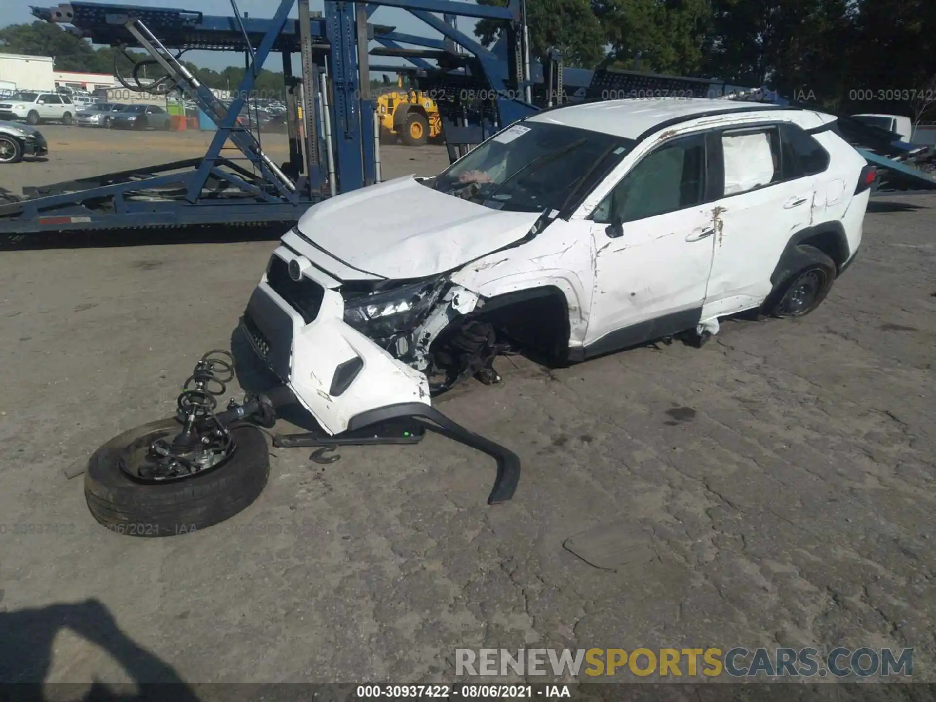 2 Photograph of a damaged car 2T3H1RFV0LC064340 TOYOTA RAV4 2020