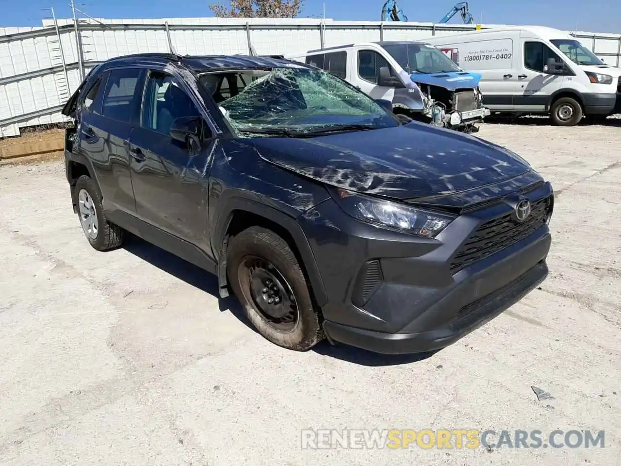 1 Фотография поврежденного автомобиля 2T3H1RFV0LC064659 TOYOTA RAV4 2020