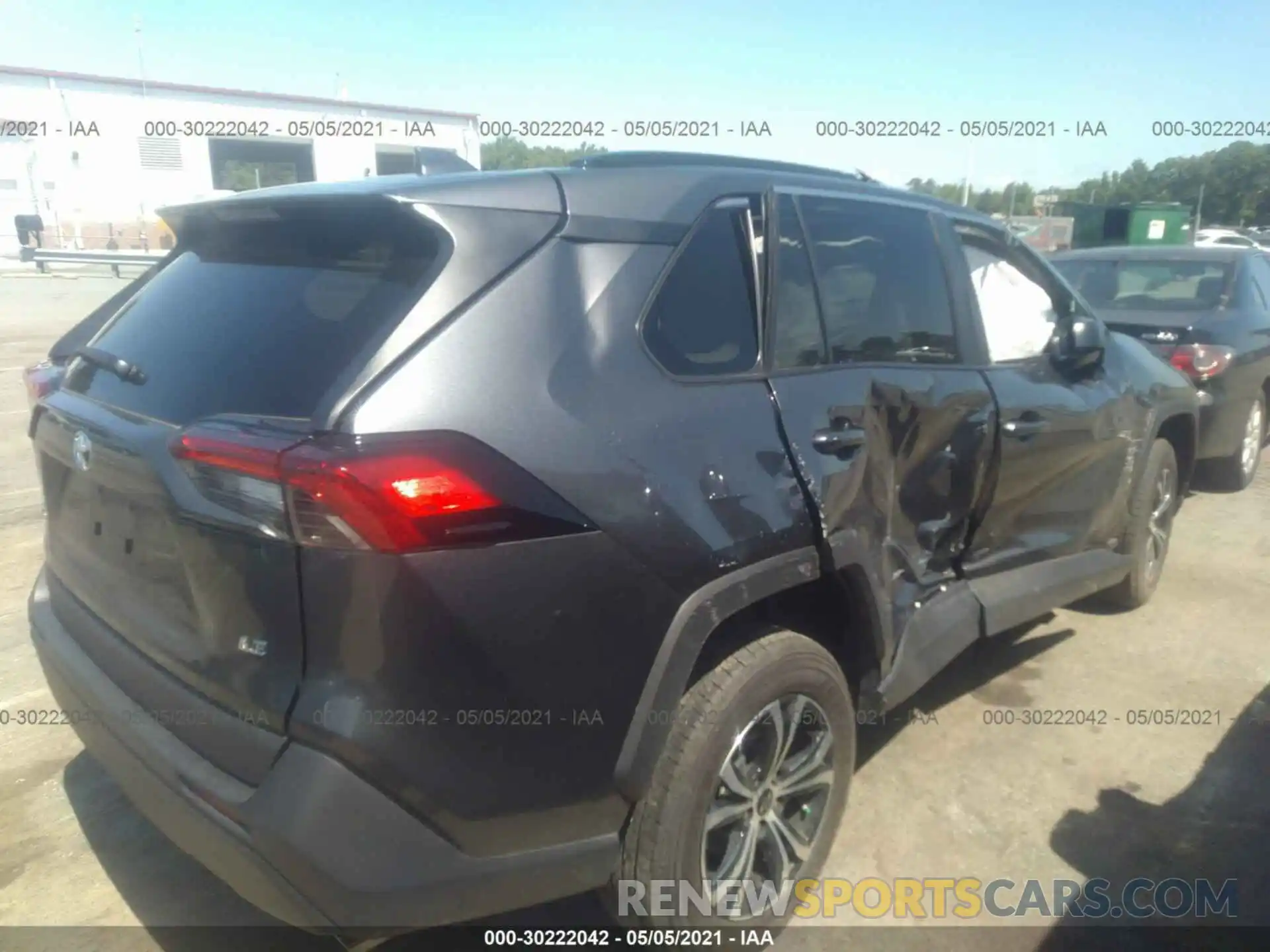 6 Фотография поврежденного автомобиля 2T3H1RFV0LC076102 TOYOTA RAV4 2020