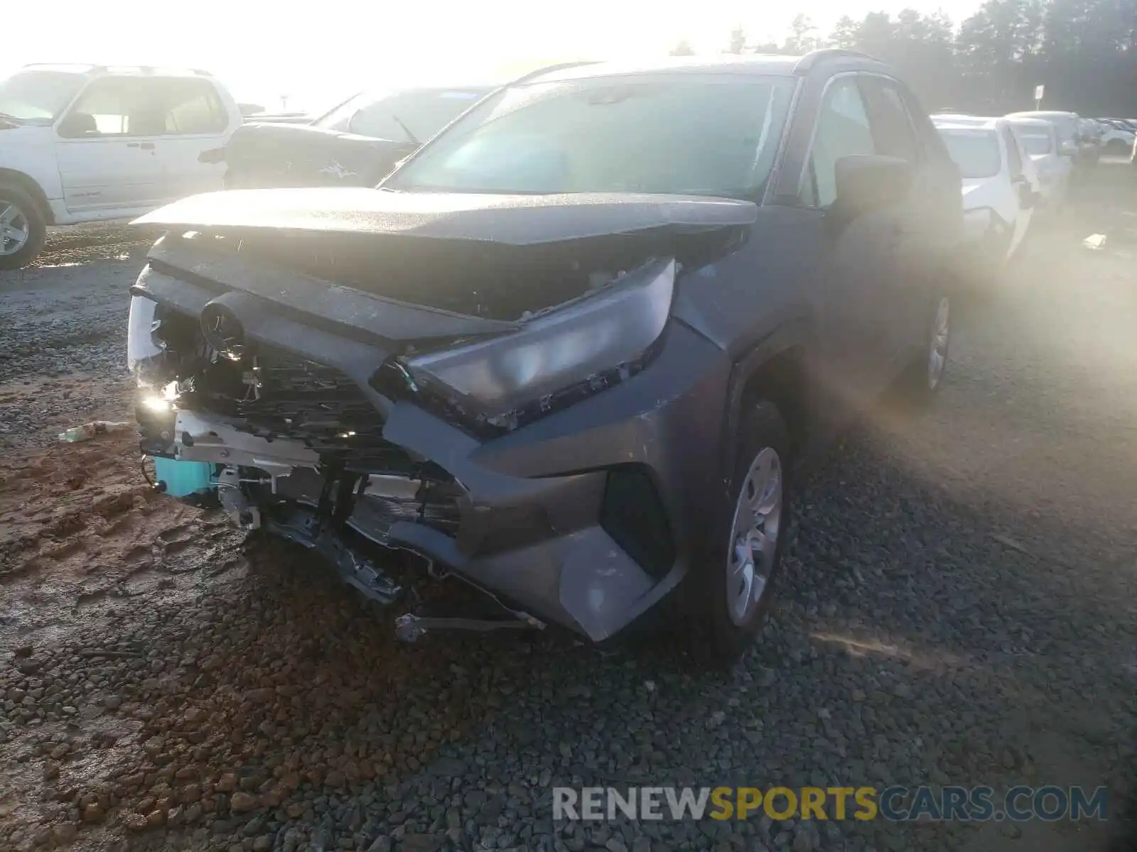 2 Photograph of a damaged car 2T3H1RFV0LC080277 TOYOTA RAV4 2020