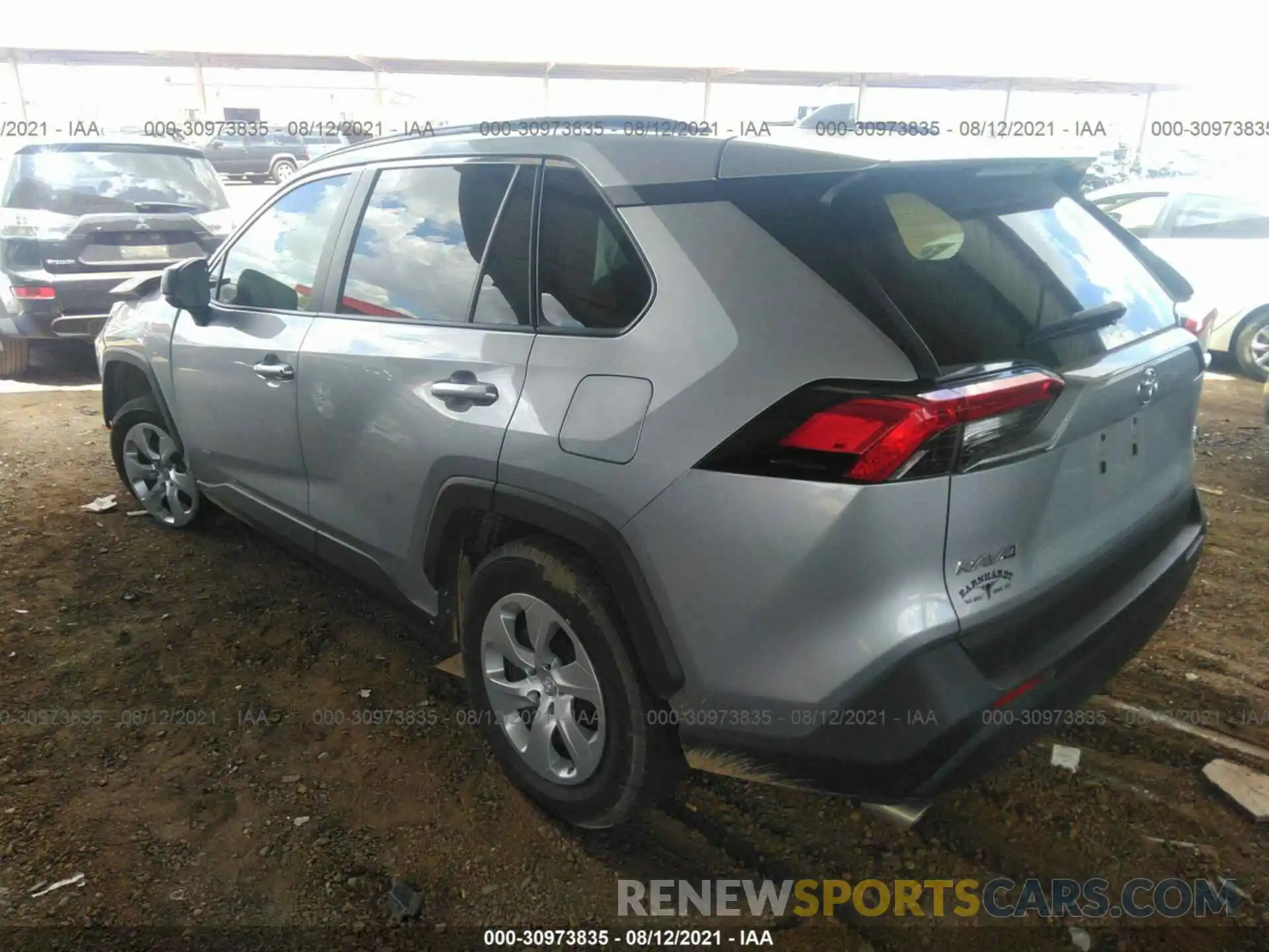 3 Photograph of a damaged car 2T3H1RFV0LW063333 TOYOTA RAV4 2020