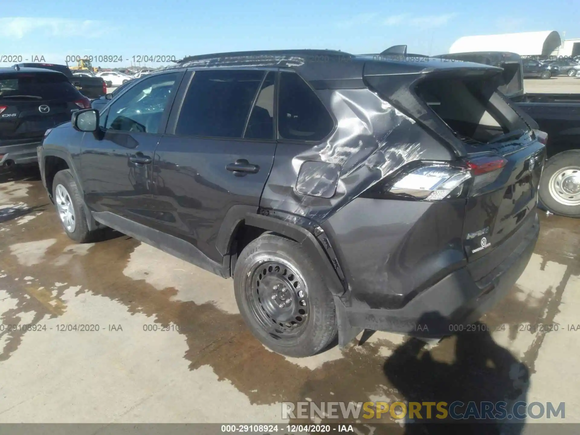 3 Photograph of a damaged car 2T3H1RFV0LW090015 TOYOTA RAV4 2020