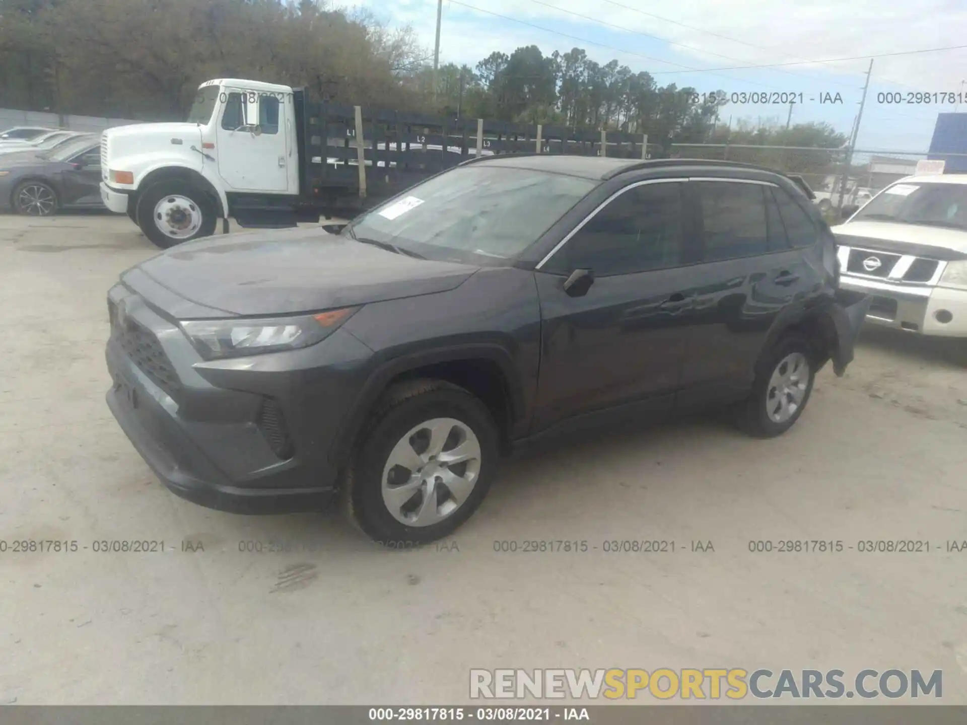 2 Photograph of a damaged car 2T3H1RFV1LC034702 TOYOTA RAV4 2020