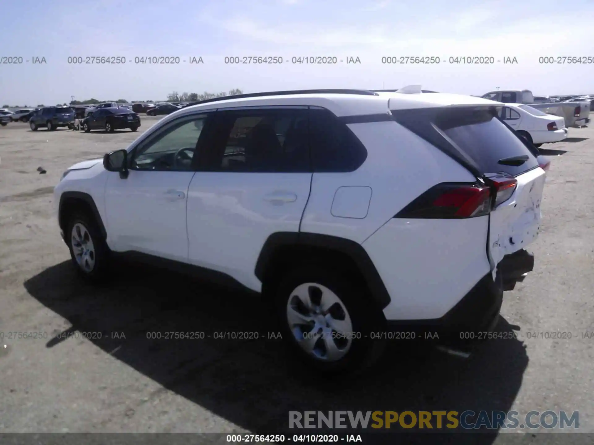 3 Photograph of a damaged car 2T3H1RFV1LC047031 TOYOTA RAV4 2020