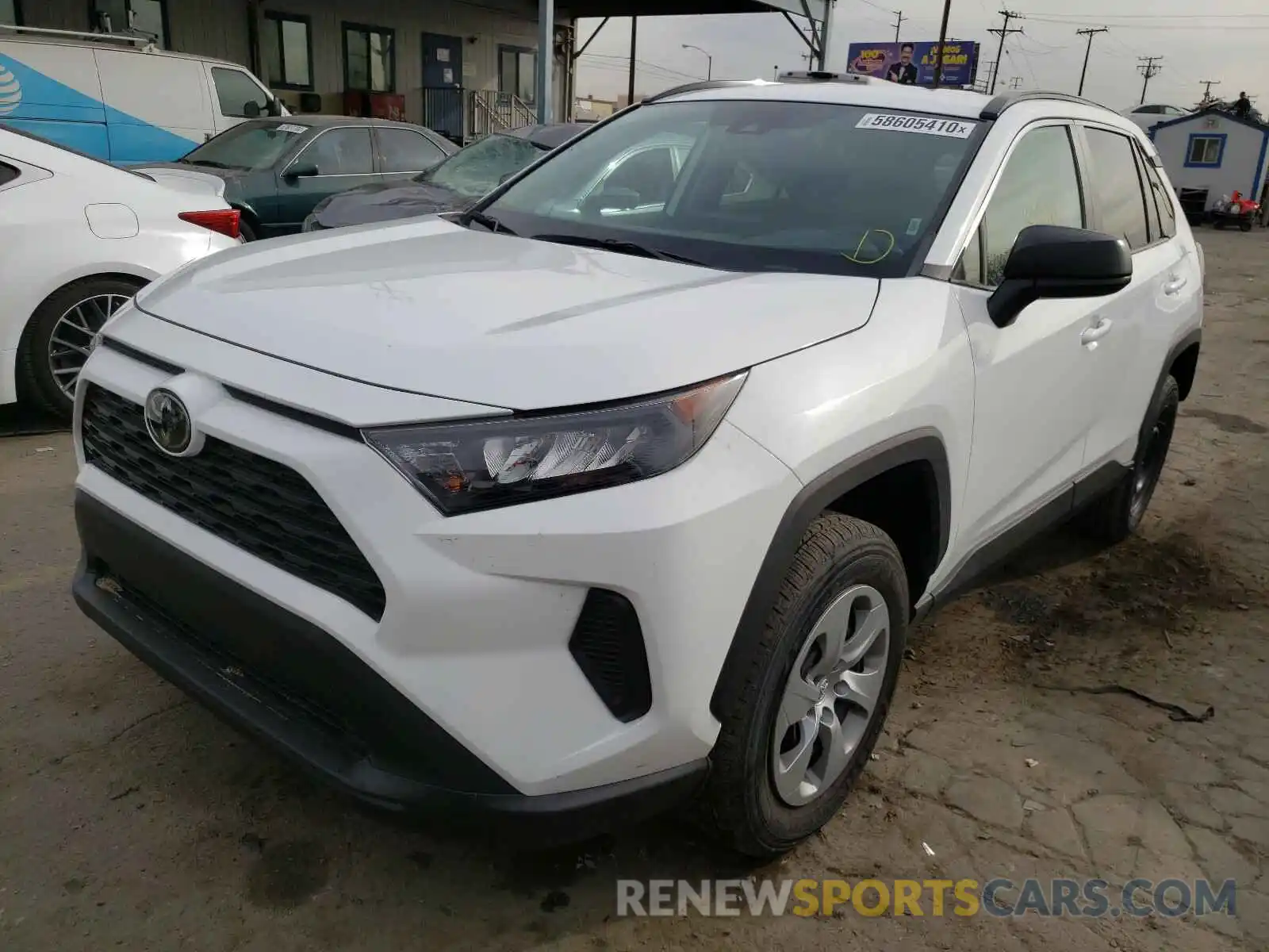 2 Фотография поврежденного автомобиля 2T3H1RFV1LC047417 TOYOTA RAV4 2020