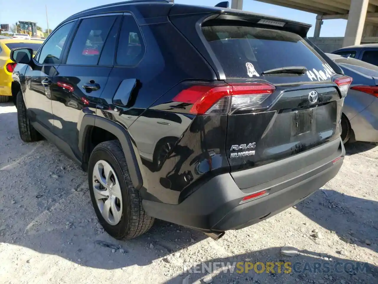 3 Photograph of a damaged car 2T3H1RFV1LC048664 TOYOTA RAV4 2020