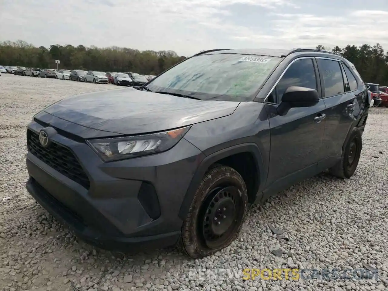 2 Photograph of a damaged car 2T3H1RFV1LC062290 TOYOTA RAV4 2020