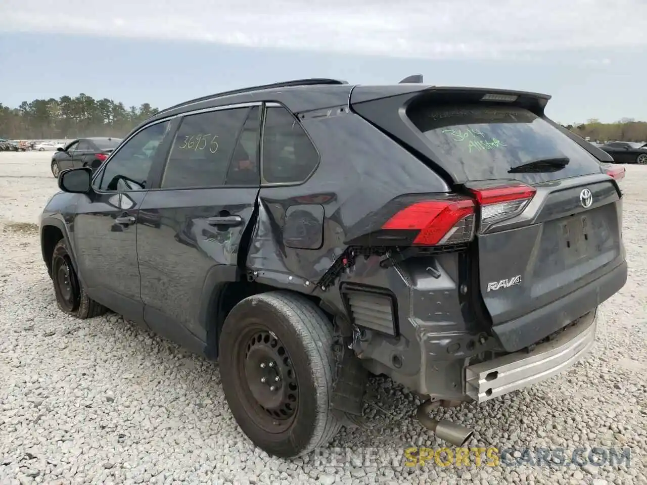 3 Photograph of a damaged car 2T3H1RFV1LC062290 TOYOTA RAV4 2020