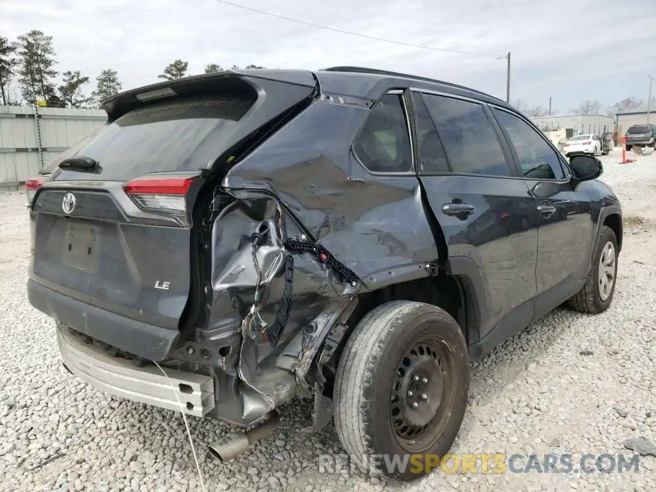 4 Фотография поврежденного автомобиля 2T3H1RFV1LC062290 TOYOTA RAV4 2020