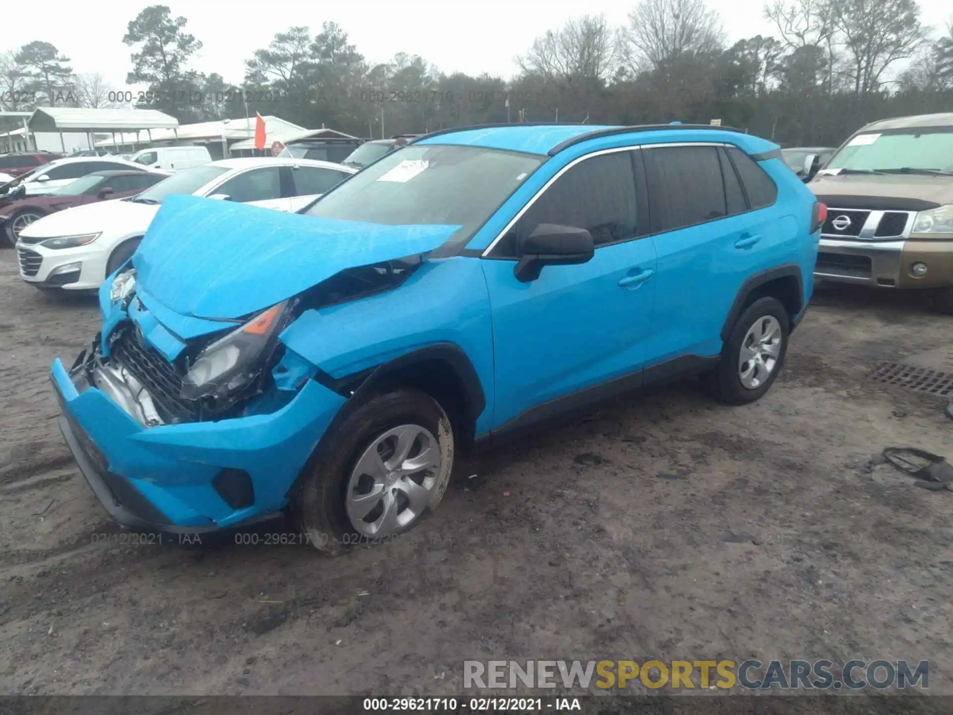 2 Photograph of a damaged car 2T3H1RFV1LC067912 TOYOTA RAV4 2020