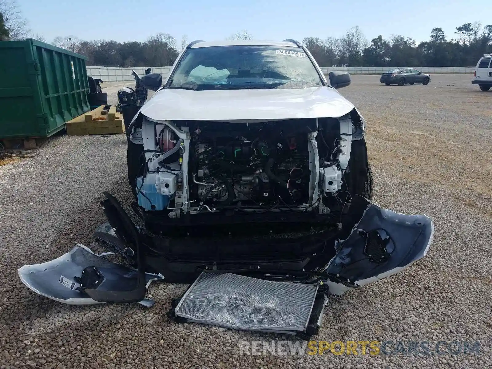 9 Photograph of a damaged car 2T3H1RFV1LC076884 TOYOTA RAV4 2020