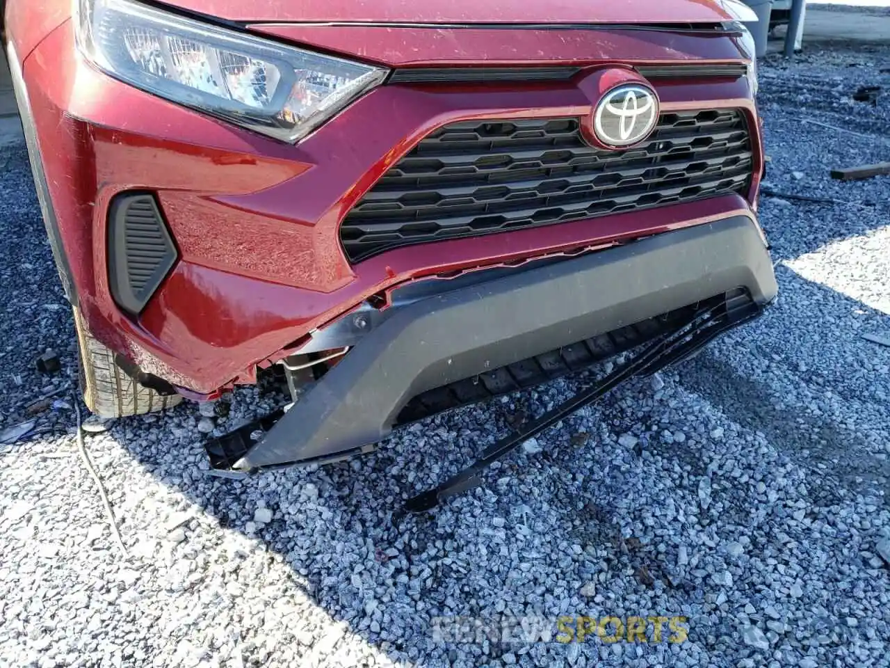 9 Photograph of a damaged car 2T3H1RFV1LC079249 TOYOTA RAV4 2020