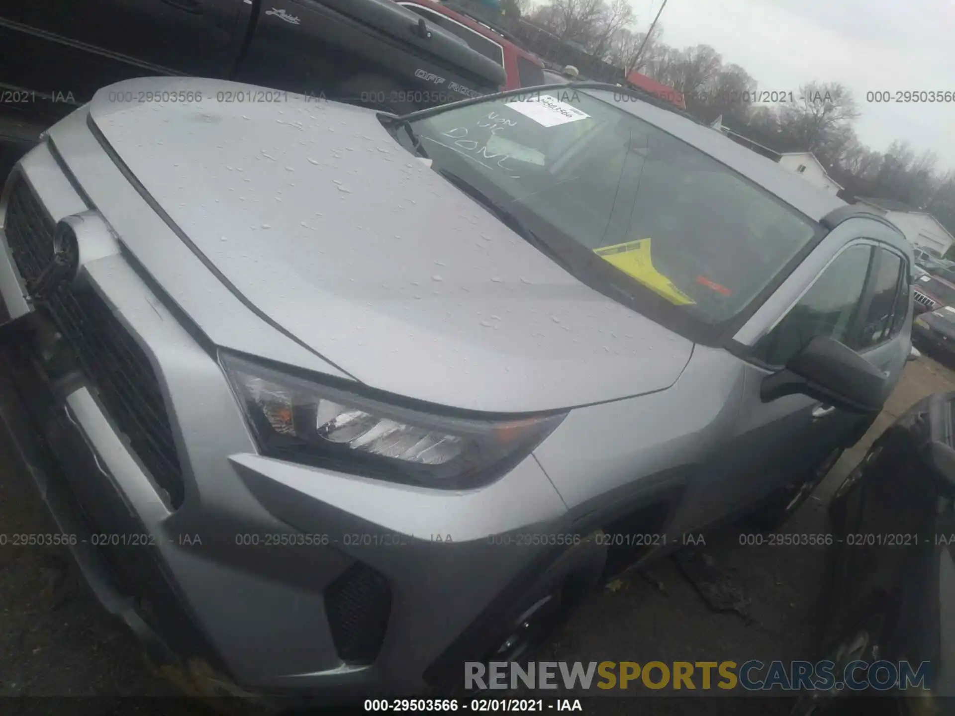 2 Photograph of a damaged car 2T3H1RFV1LC083401 TOYOTA RAV4 2020