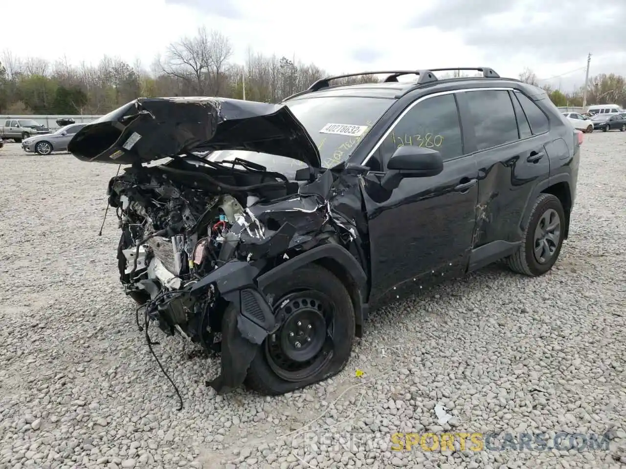 2 Photograph of a damaged car 2T3H1RFV1LC085214 TOYOTA RAV4 2020